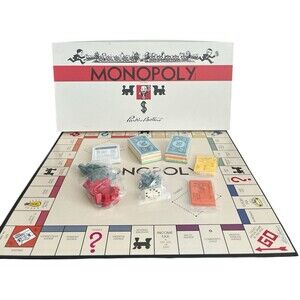 2006 Monopoly Reproduction 1935 First Edition Board Game Hasbro Unsealed